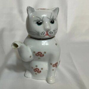 Ceramic Teapot In The Shape Of A Cat